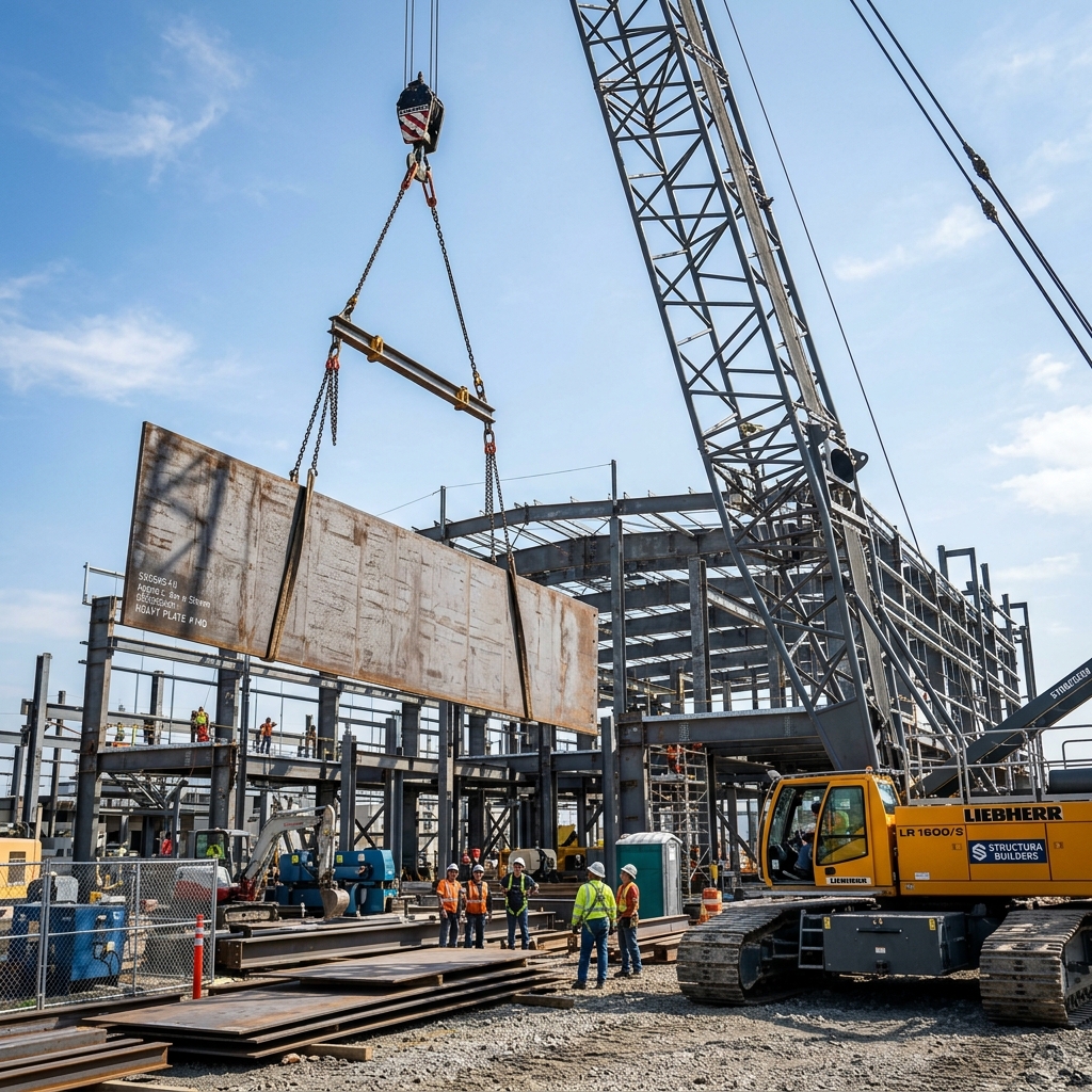 Heavy structural HR steel plates in pre-engineered building and infrastructure construction - Hrplates.com